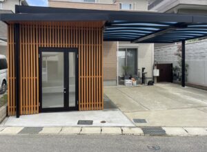 カーポートとつながる小さなお店 建築日誌⑥内装編